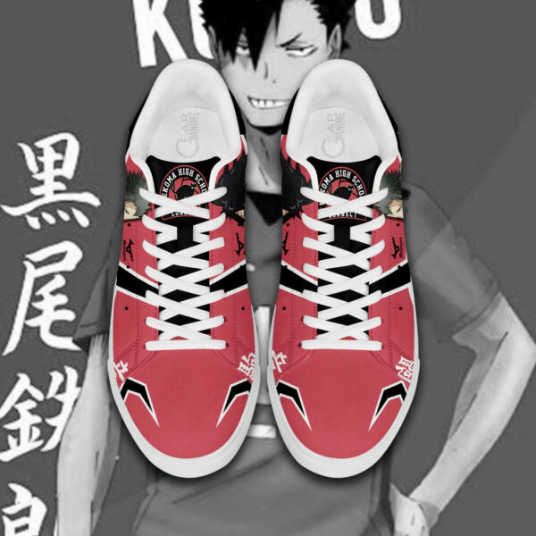 Tetsuro Kuroo Skate Shoes Custom Haikyuu Anime Sneakers 4