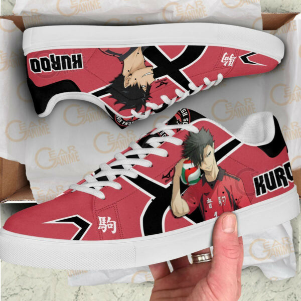 Tetsuro Kuroo Skate Shoes Custom Haikyuu Anime Sneakers 2