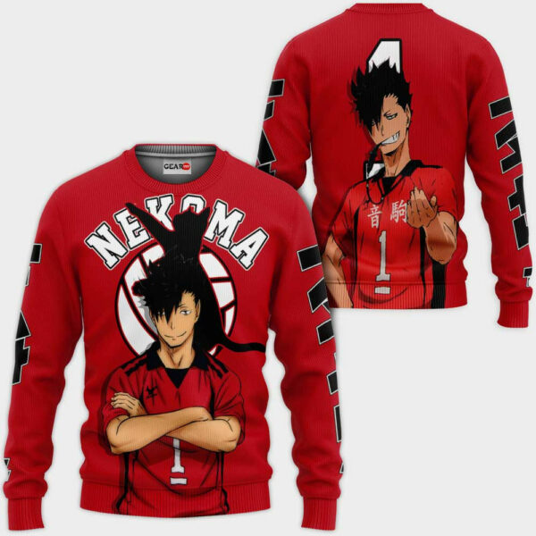 Tetsurou Kuroo Hoodie Custom Haikyuu Anime Merch Clothes 2