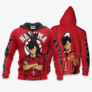 Tetsurou Kuroo Hoodie Custom Haikyuu Anime Merch Clothes 8