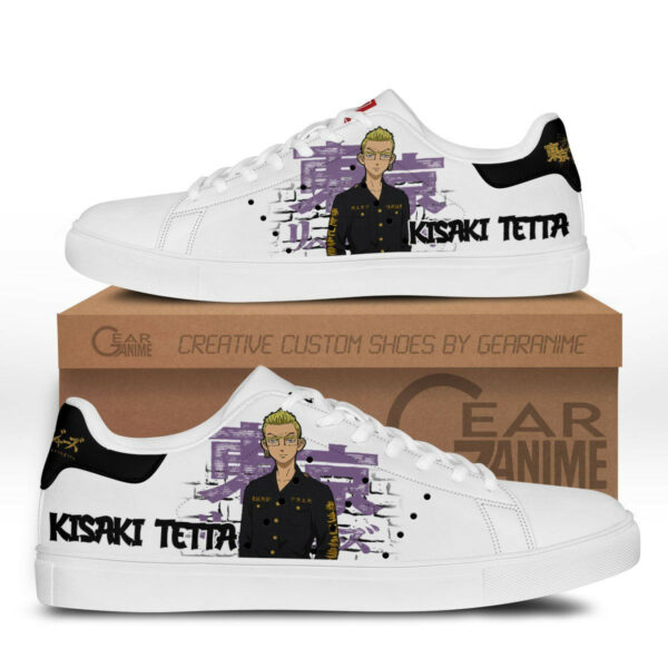 Tetta Kisaki Skate Shoes Custom Anime Tokyo Revengers Shoes 1