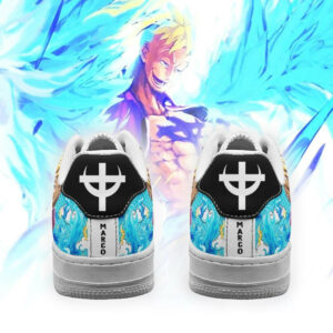 The Phoenix Marco Air Shoes Custom Anime One Piece Sneakers 5