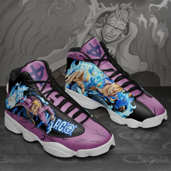 The Phoenix Marco Shoes Custom Anime One Piece Sneakers 1