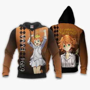 The Promised Neverland Emma Hoodie Anime Shirt Jacket 8