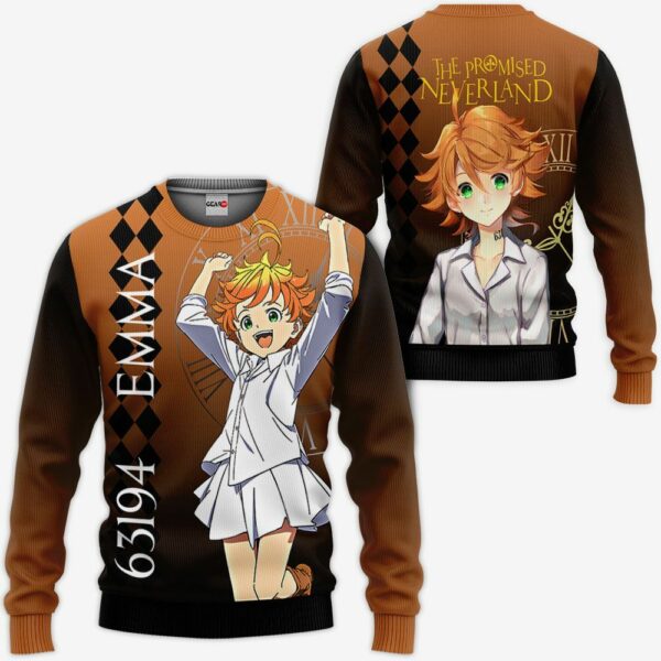 The Promised Neverland Emma Hoodie Anime Shirt Jacket 2