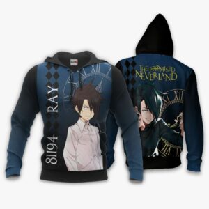 The Promised Neverland Ray Hoodie Anime Shirt Jacket 8