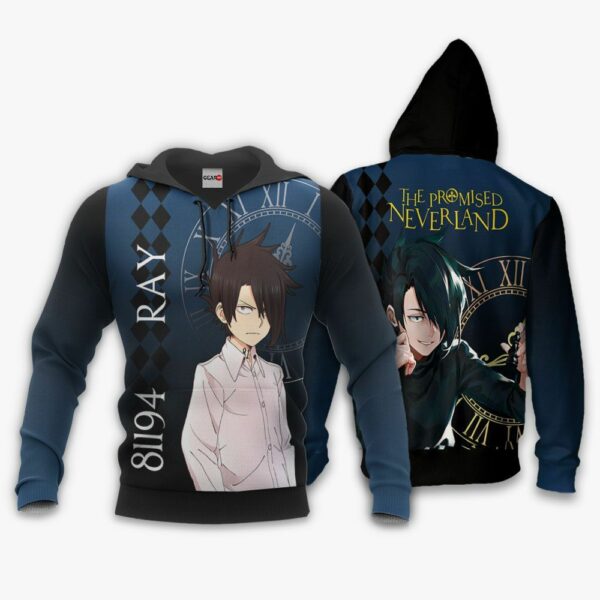 The Promised Neverland Ray Hoodie Anime Shirt Jacket 3