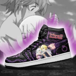 The Seven Deadly Sins Shoes Meliodas and Elizabeth Anime Custom Sneakers 8