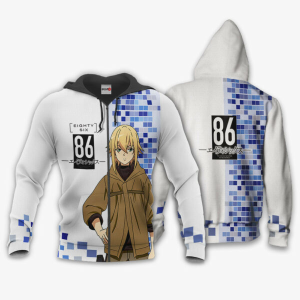 Theoto Rikka Hoodie Custom Anime 86 Eighty Six Merch Clothes 1