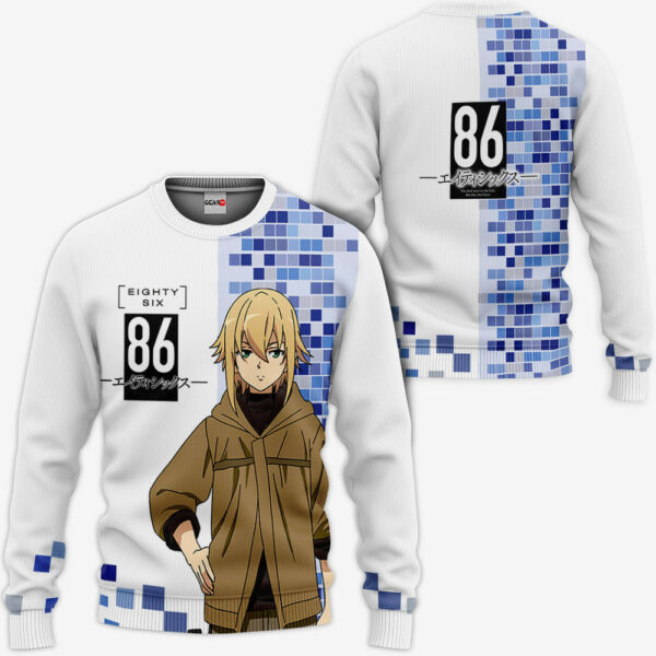 Theoto Rikka Hoodie Custom Anime 86 Eighty Six Merch Clothes 2