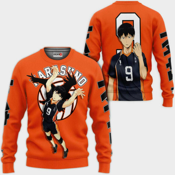 Tobio Kageyama Hoodie Custom Haikyuu Anime Merch Clothes 2