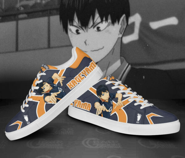 Tobio Kageyama Skate Shoes Custom Haikyuu Anime Sneakers 3
