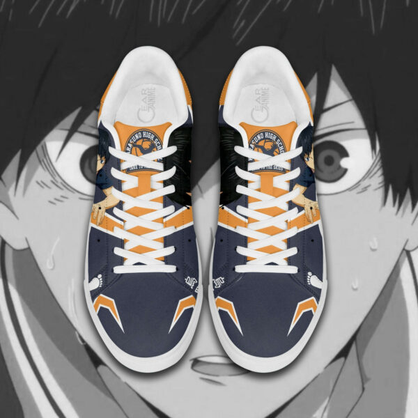 Tobio Kageyama Skate Shoes Custom Haikyuu Anime Sneakers 4