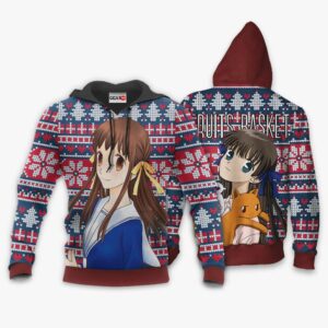 Tohru Honda Ugly Christmas Sweater Custom Anime Fruits Basket XS12 7