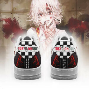 Tokyo Ghoul Juuzou Shoes Custom Checkerboard Sneakers Anime 5