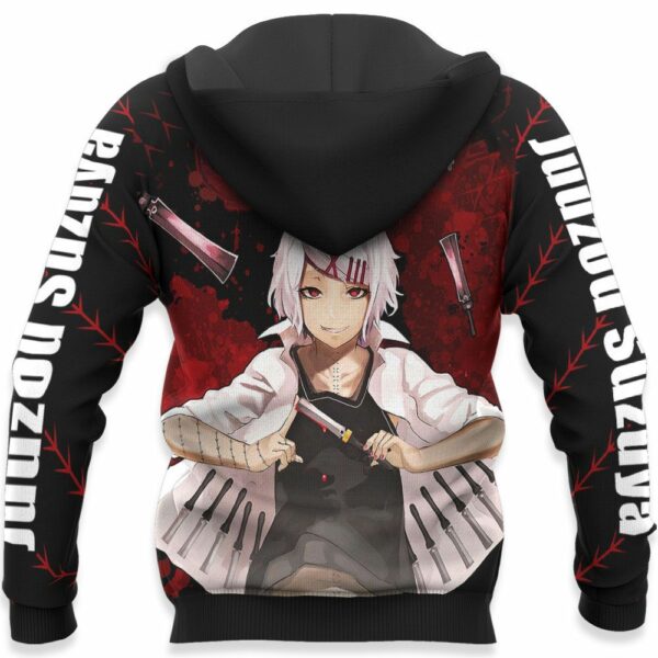 Tokyo Ghoul Juuzou Suzuya Hoodie Shirt Anime Zip Jacket 5