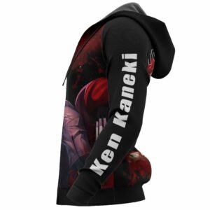 Tokyo Ghoul Ken Kaneki Hoodie Shirt Anime Zip Jacket 11