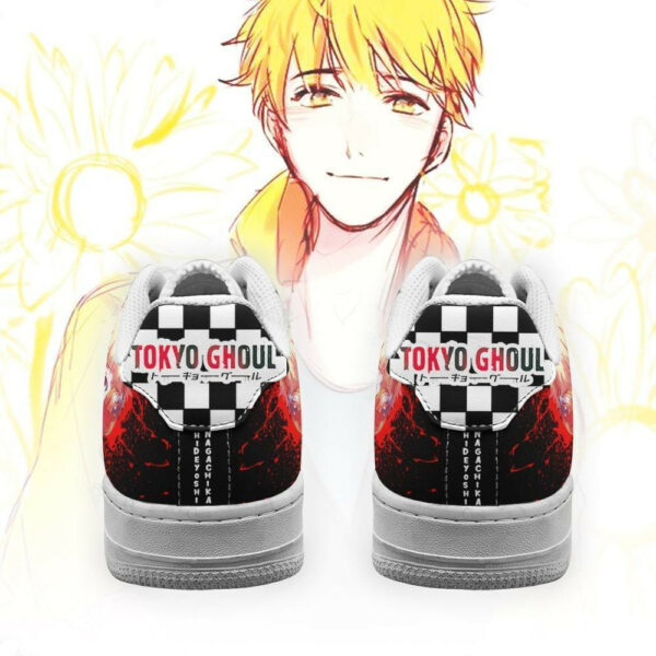 Tokyo Ghoul Nagachika Shoes Custom Checkerboard Sneakers Anime 3