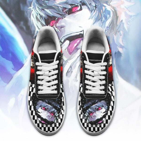 Tokyo Ghoul Nishiki Shoes Custom Checkerboard Sneakers Anime 2