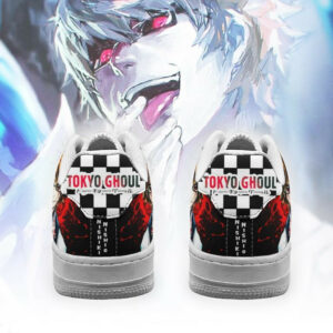 Tokyo Ghoul Nishiki Shoes Custom Checkerboard Sneakers Anime 5