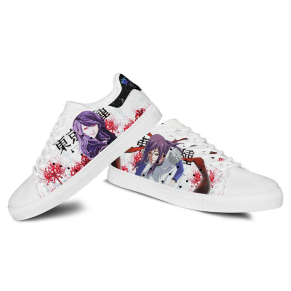 Tokyo Ghoul Rize Kamishiro Skate Shoes Custom Anime Sneakers 2