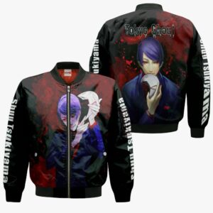 Tokyo Ghoul Shuu Tsukiyama Hoodie Shirt Anime Zip Jacket 9