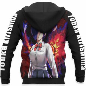 Tokyo Ghoul Touka Kirishima Hoodie Shirt Anime Zip Jacket 10