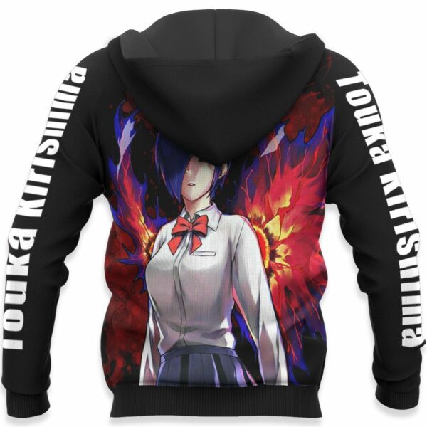 Tokyo Ghoul Touka Kirishima Hoodie Shirt Anime Zip Jacket 5