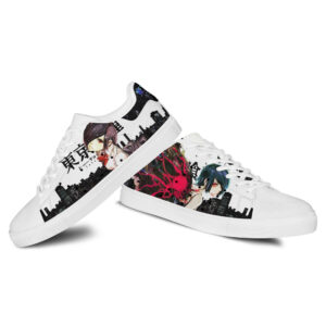 Tokyo Ghoul Touka Kirishima Skate Shoes Custom Anime Sneakers 6