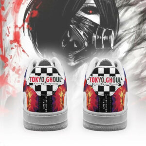 Tokyo Ghoul Touka Shoes Custom Checkerboard Sneakers Anime 5