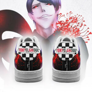 Tokyo Ghoul Tsukiyama Shoes Custom Checkerboard Sneakers Anime 5