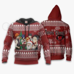 Tokyo Ghoul Ugly Christmas Sweater Anime Xmas Gift Idea 7