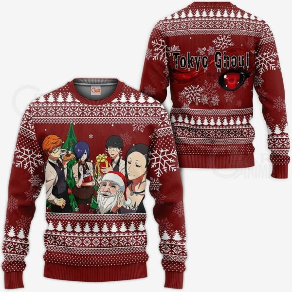 Tokyo Ghoul Ugly Christmas Sweater Anime Xmas Gift Idea 1