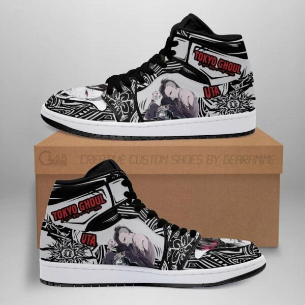 Tokyo Ghoul Uta Shoes Custom Tokyo Ghoul Anime Sneakers MN05 1