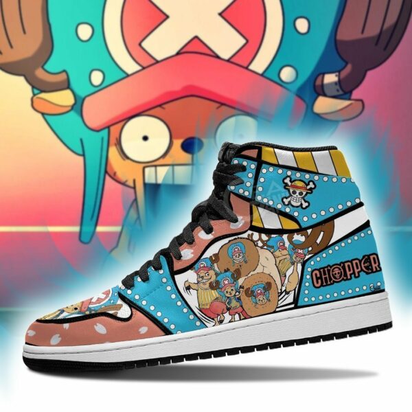 Tony Tony Chopper Shoes Custom Anime One Piece Sneakers 3