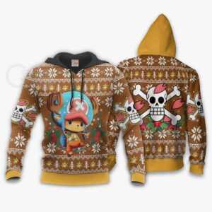 Tony Tony Chopper Ugly Christmas Sweater One Piece Anime Xmas 7