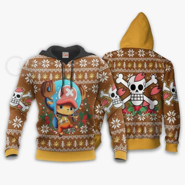 Tony Tony Chopper Ugly Christmas Sweater One Piece Anime Xmas 3