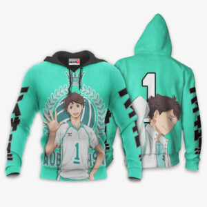 Tooru Oikawa Hoodie Custom Haikyuu Anime Merch Clothes 8