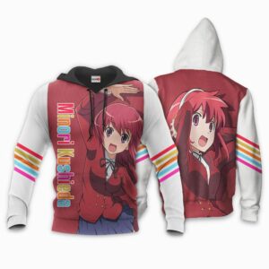 Toradora Minori Kushieda Hoodie Shirt Anime Zip Jacket 8