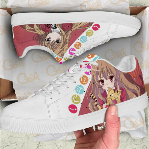 Toradora Taiga Aisaka Skate Shoes Custom Anime Sneakers 2