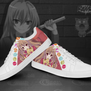 Toradora Taiga Aisaka Skate Shoes Custom Anime Sneakers 6