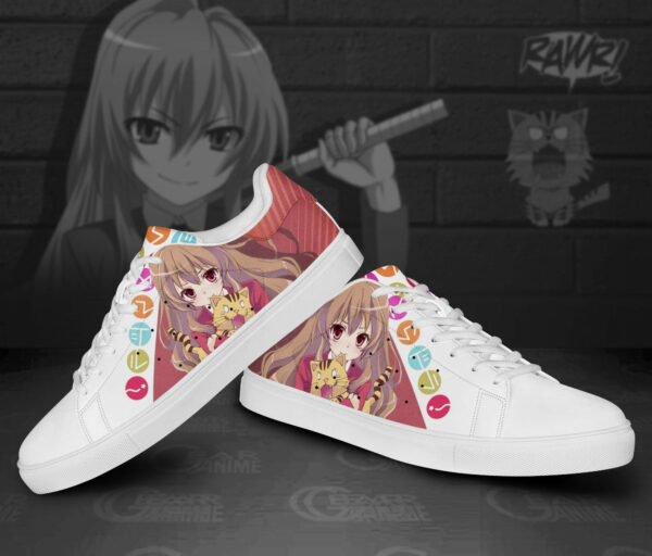 Toradora Taiga Aisaka Skate Shoes Custom Anime Sneakers 3