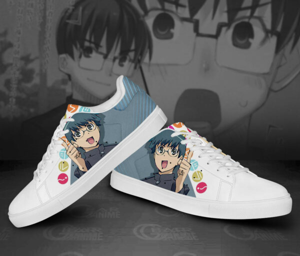 Toradora Yusaku Kitamura Skate Shoes Custom Anime Sneakers 3