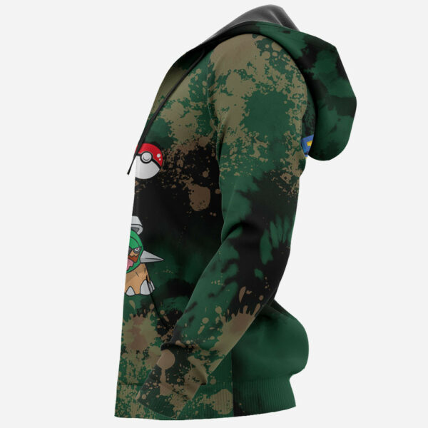 Torterra Hoodie Custom Pokemon Anime Merch Clothes Tie Dye Style 6