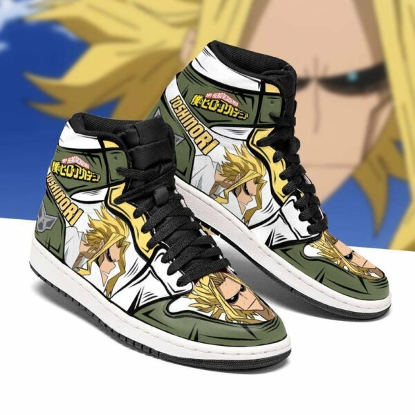 Toshinori Yagi Shoes Custom Anime My Hero Academia Sneakers 2