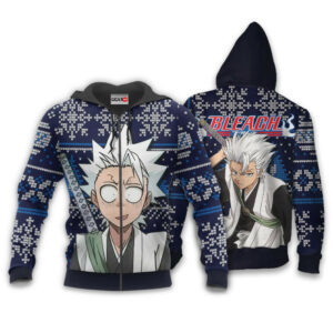Toshiro Hitsugaya Ugly Christmas Sweater Custom Anime BL XS12 6