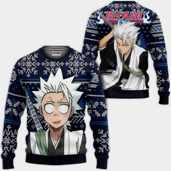 Toshiro Hitsugaya Ugly Christmas Sweater Custom Anime BL XS12 1