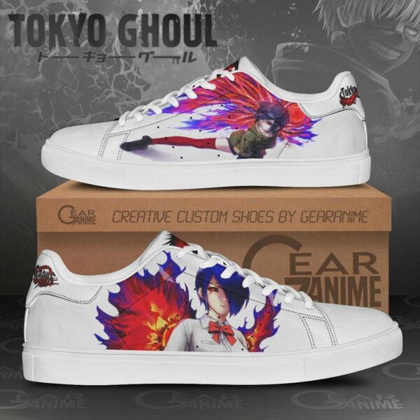 Touka Kirishima Skate Shoes Tokyo Ghoul Custom Anime Sneakers SK11 1