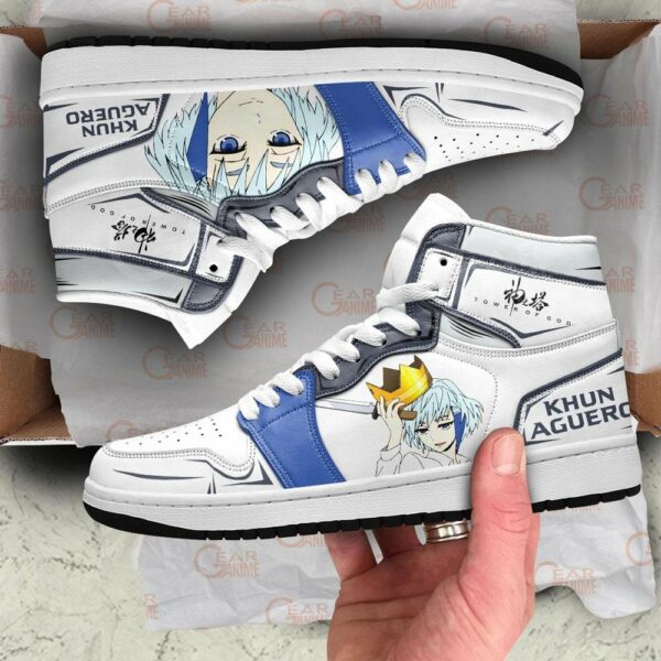 Tower Of God Khun Aguero Shoes Custom Anime Sneakers 4