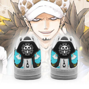 Trafalgar D. Water Law Air Shoes Custom Anime One Piece Sneakers 5